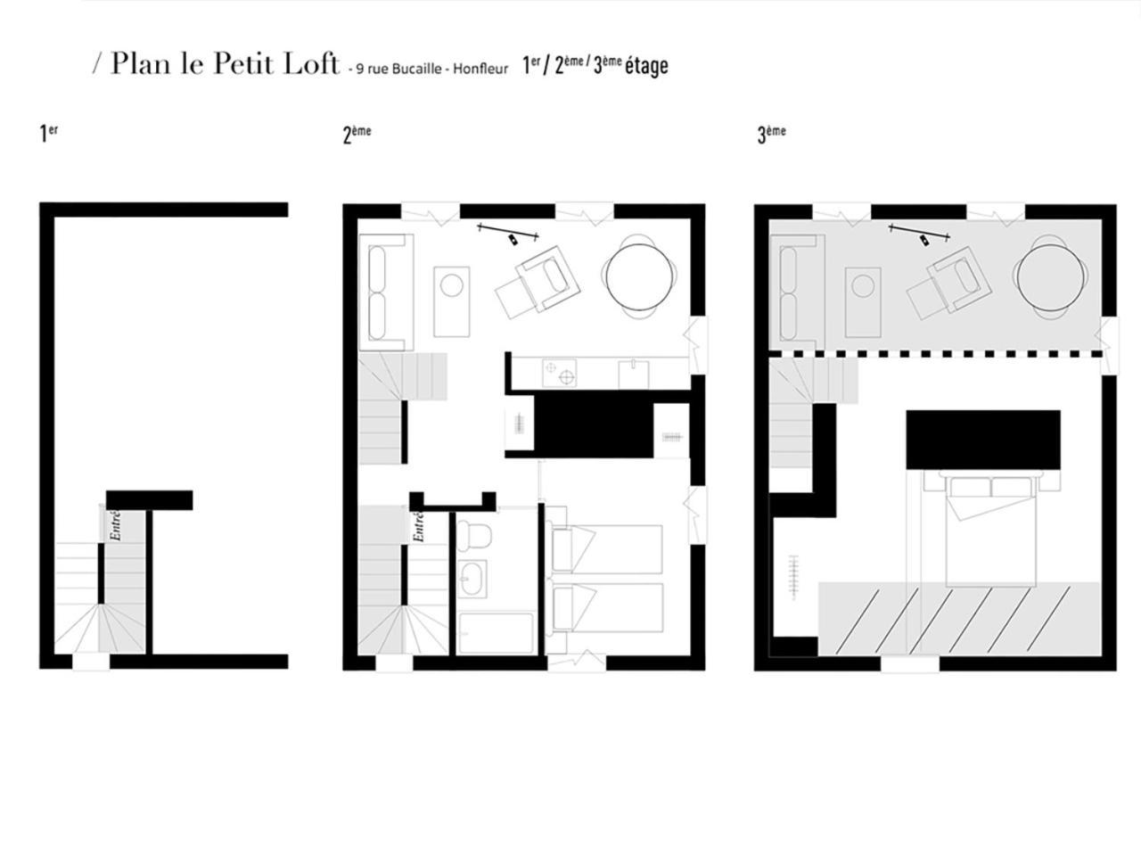 La Petite Adresse Du 10Honfleur Appartement Buitenkant foto
